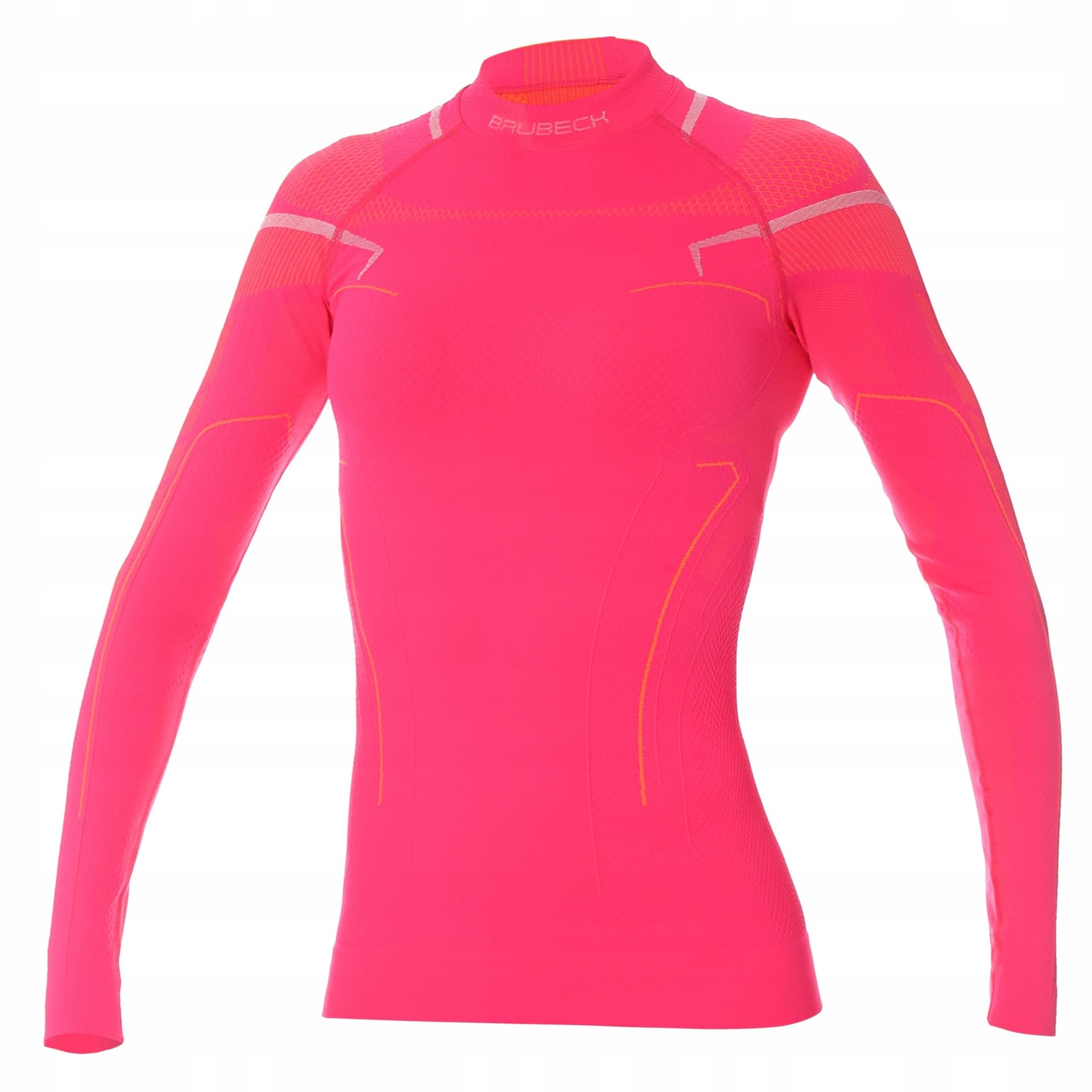 Bluza damska Brubeck Thermo Sweatshirt - fuchsia