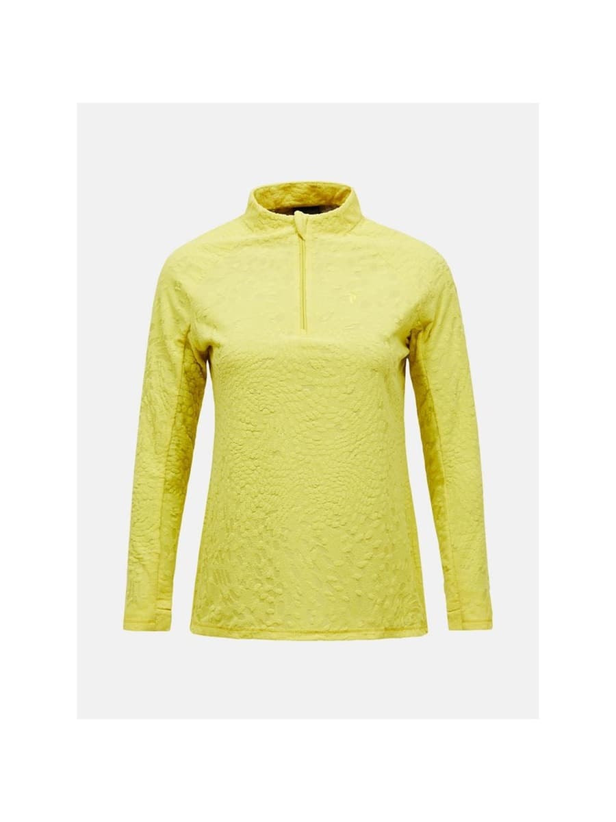 Bluza Damska Peak Performance Discover Midlayer Żółty