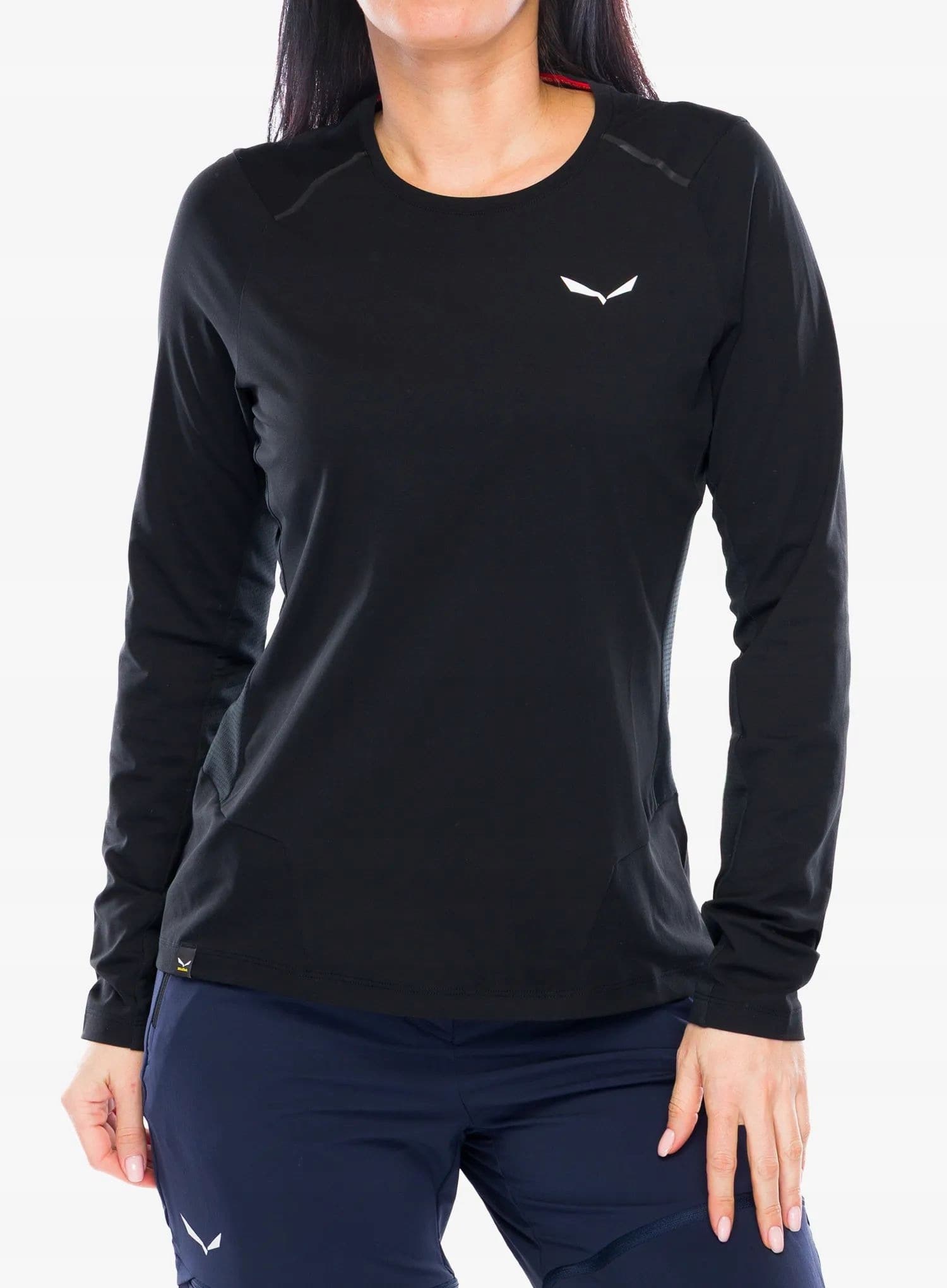 Bluza damska Salewa Pedroc Dry Tee - black out