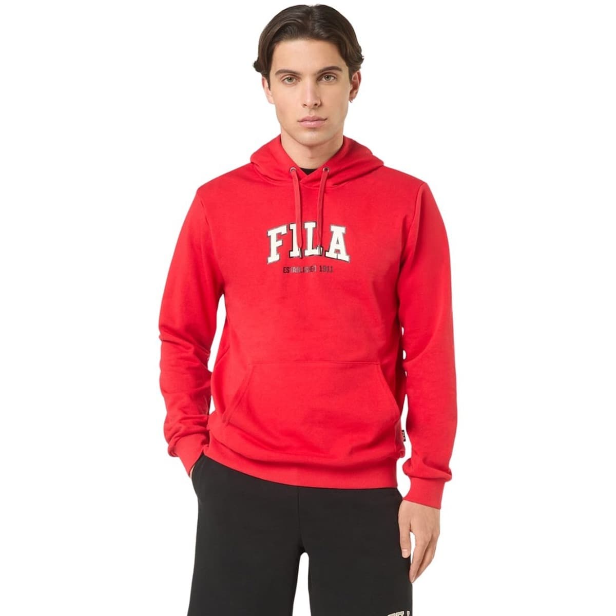 Bluza męska Fila Rifredi kolor czerwony rozmiar L