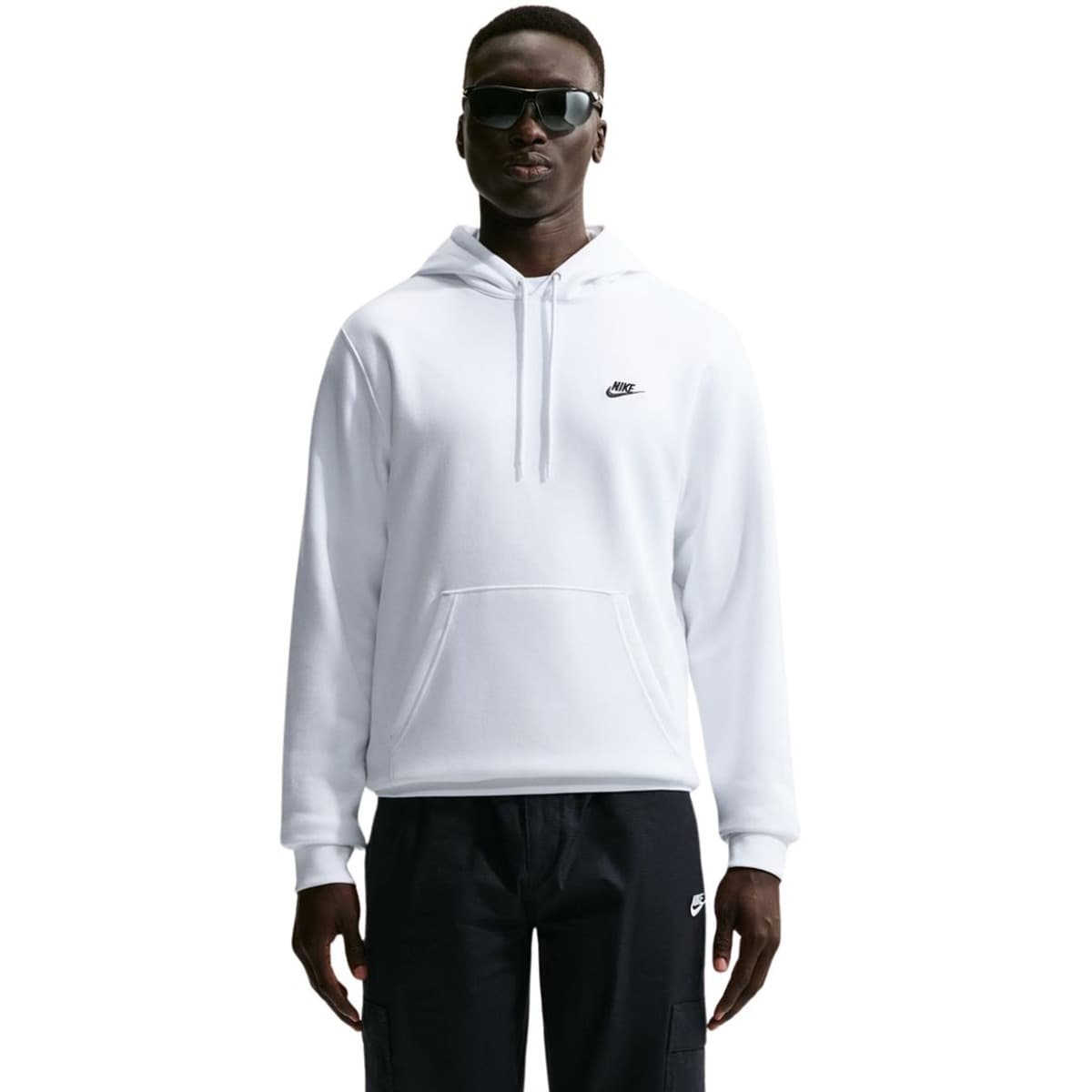 Bluza męska Nike Club BB biała XL