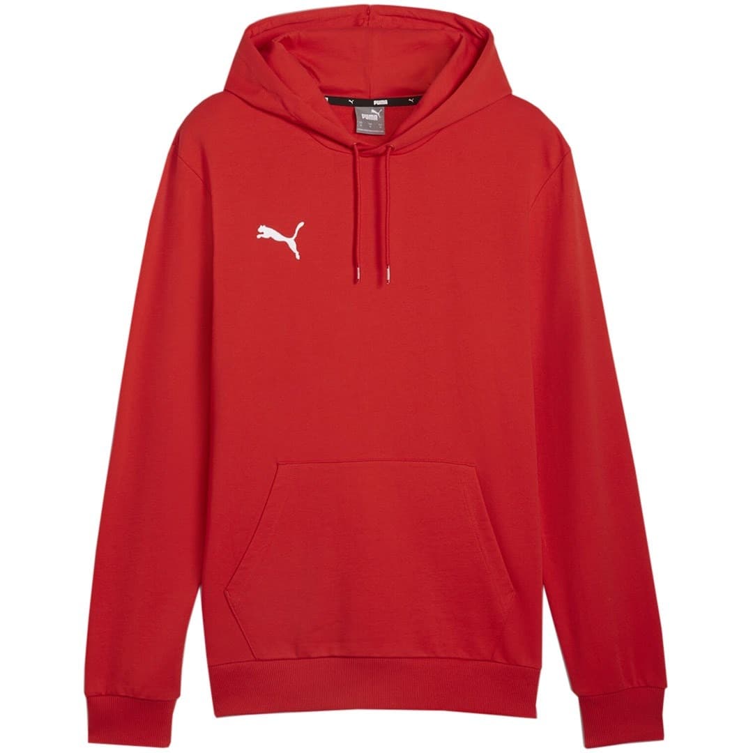 Bluza męska Puma Team Goal Casuals Hoody czerwona dla aktywnych