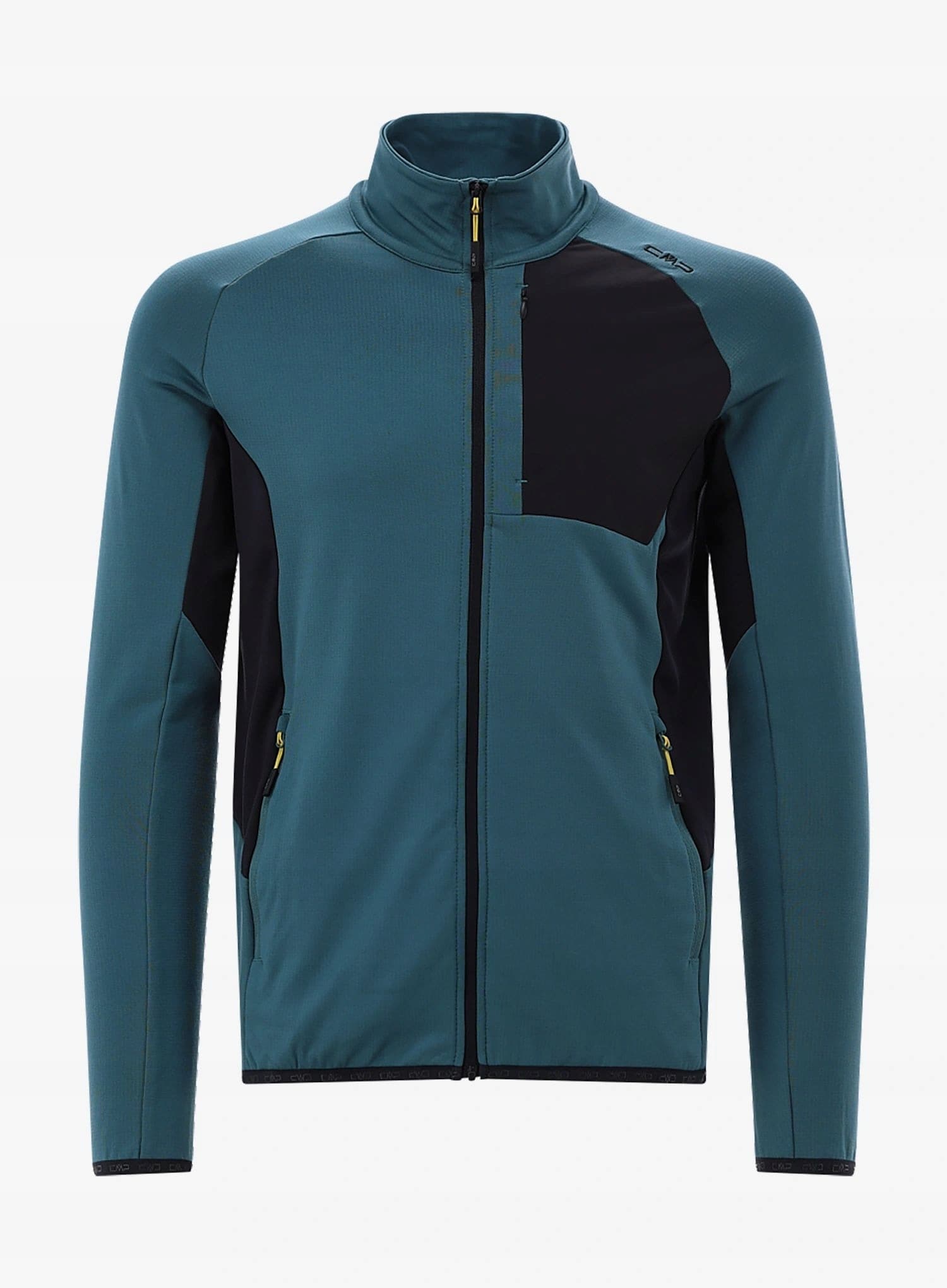 Bluza polarowa CMP Fylox - czarno-niebieska,