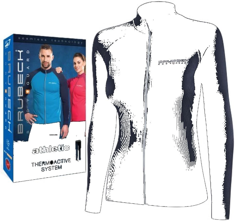 Bluza sportowa męska Athletic brązowa z kapturem