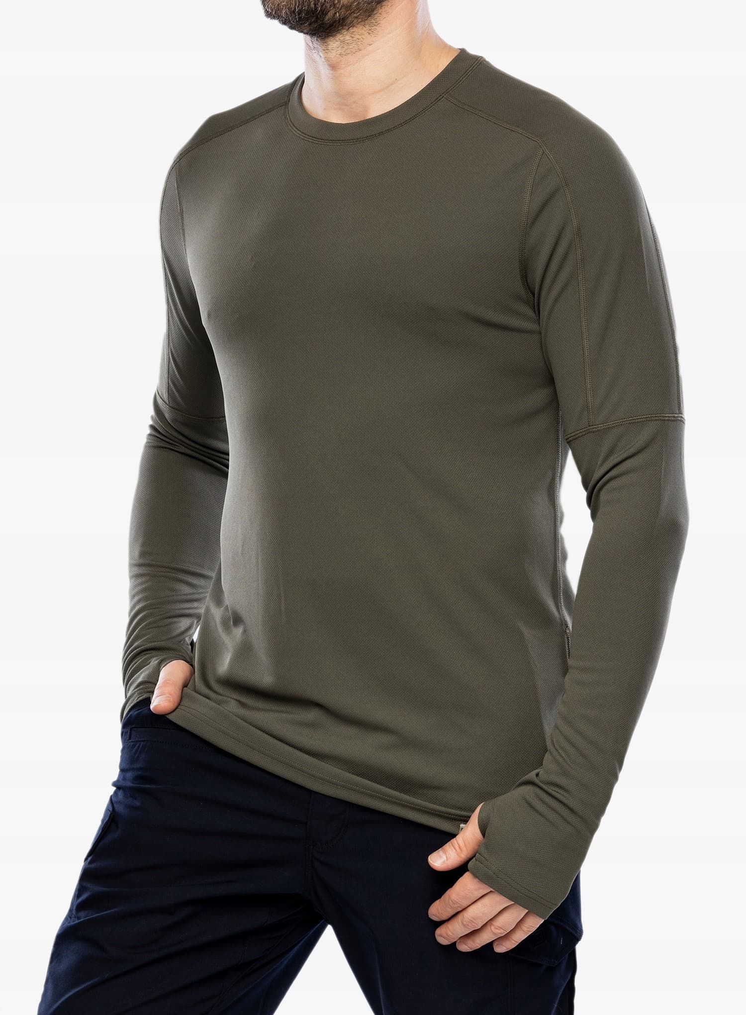 Bluza termoaktywna 5.11 Tropos Baselayer L/S Top - ranger green