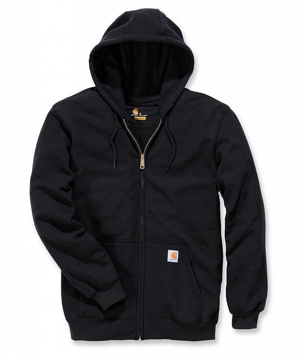 Bluza z kapturem Carhartt Midweight Hooded ZIP Black