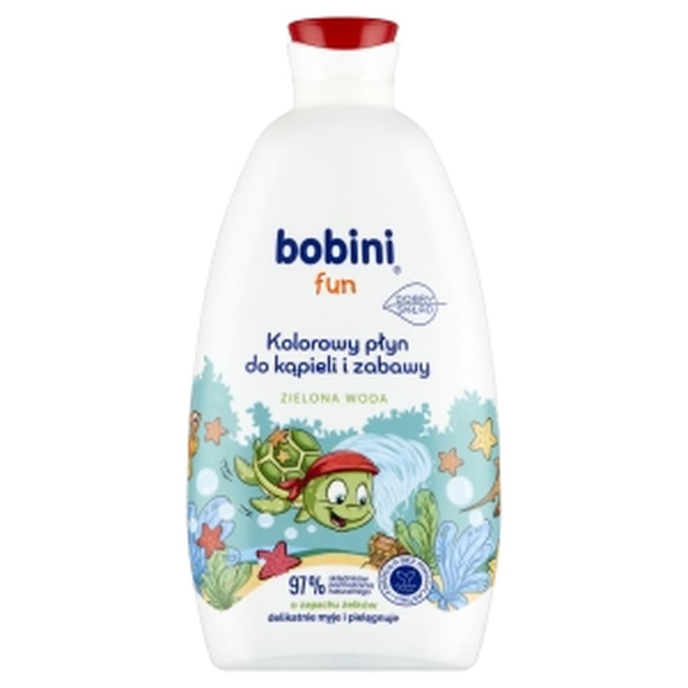 Bobini Fun płyn do kąpieli Zielona Woda 500 ml