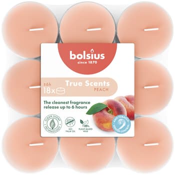 Bolsius Podgrzewacze zapachowe True Scents Brzoskwinia
