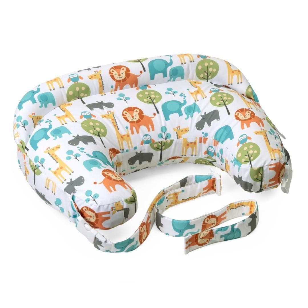Boppy Deluxe Poduszka z motywem dżungli do karmienia
