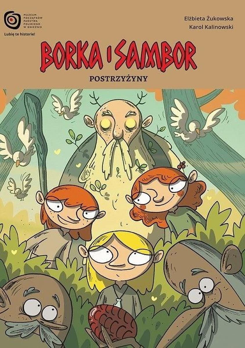 Borka i Sambor Tom 1 Postrzyżyny Komiks dla Dzieci