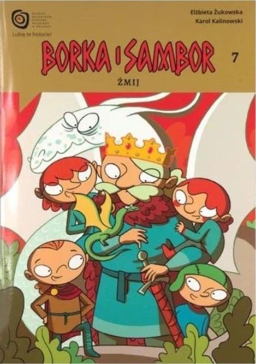 Borka i Sambor Tom 7 Żmij Komiks dla Dzieci