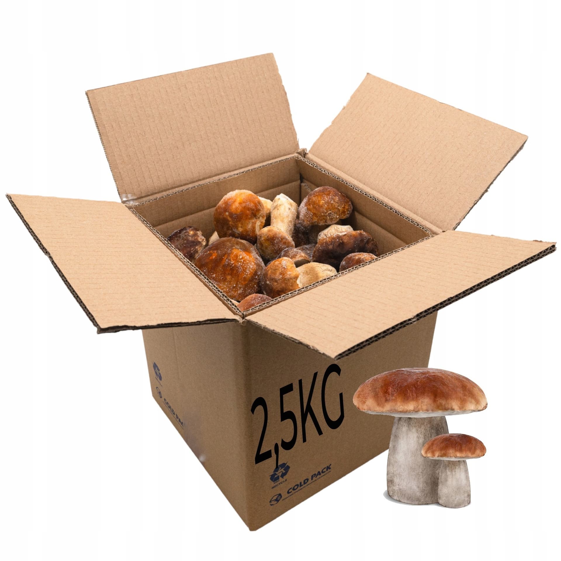 Borowik cały mrożony 2,5 kg