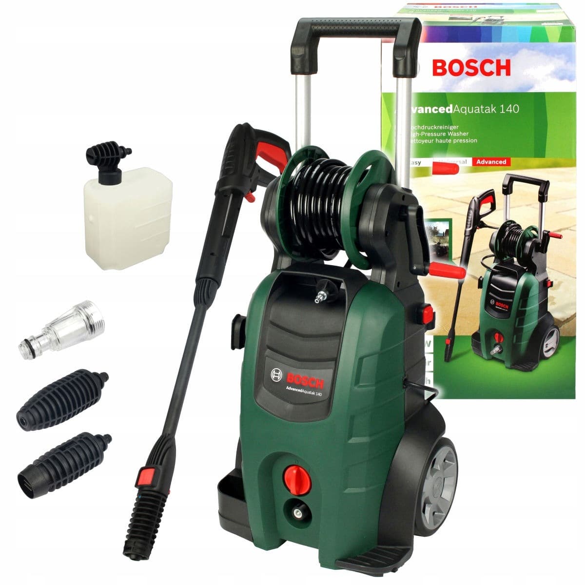 Bosch AdvancedAquatak 140 Myjka Ciśnieniowa 2100W, 140 bar