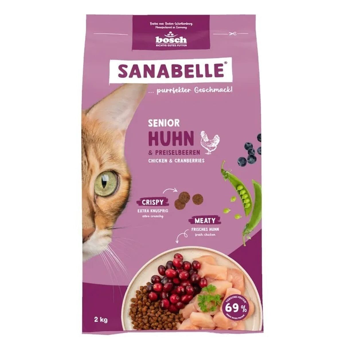 Bosch Sanabelle Senior karma dla psa z drobiem 2 kg