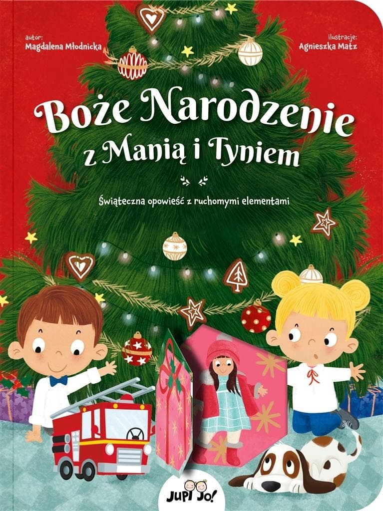 Boże Narodzenie z Manią i Tyniem. Opowieść z okienkami dla dzieci
