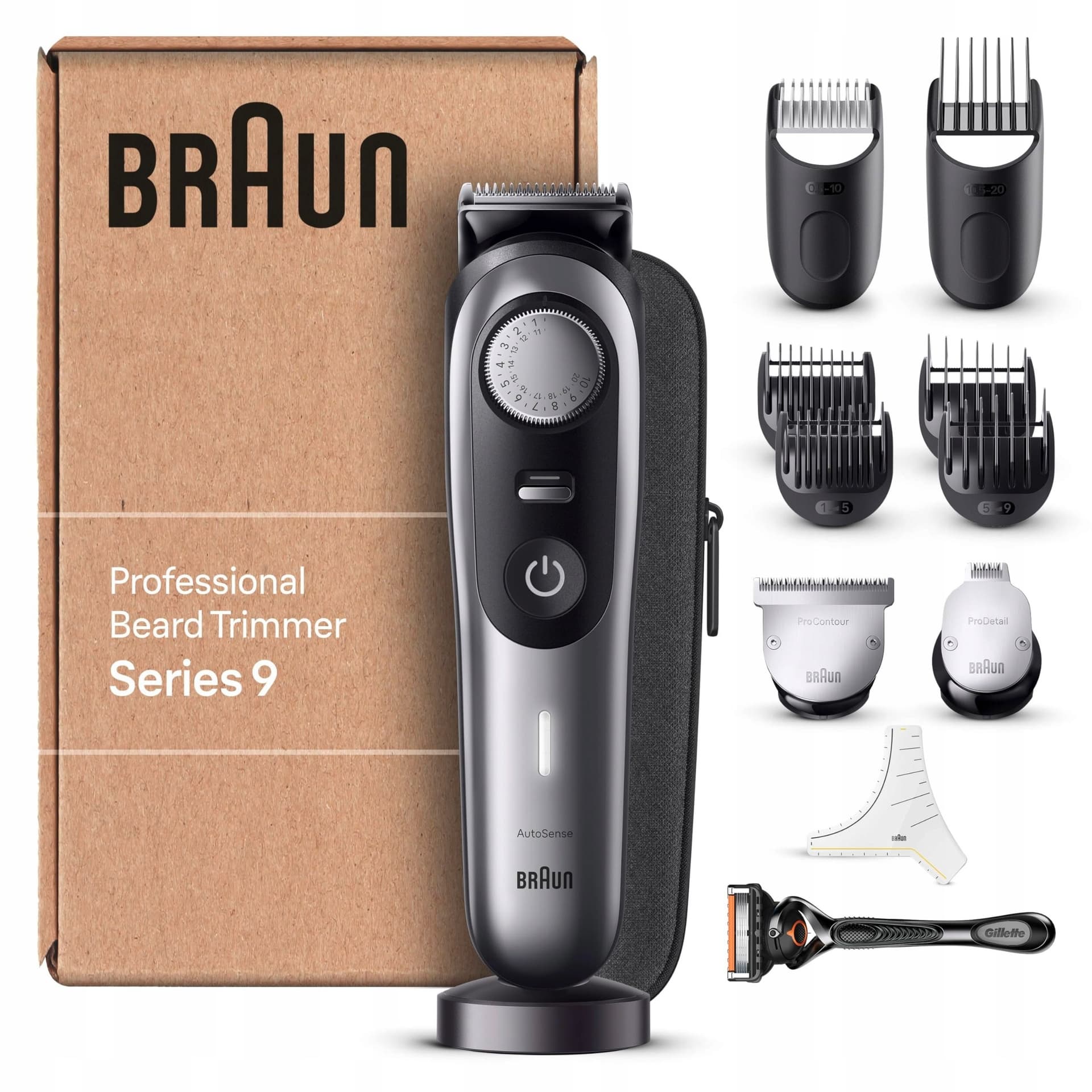 Braun Beard Trimmer Series 9 BT9440 - Trymer do brody