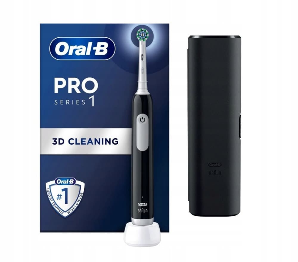 Braun Oral-B Pro Series 1, czarna szczoteczka elektryczna