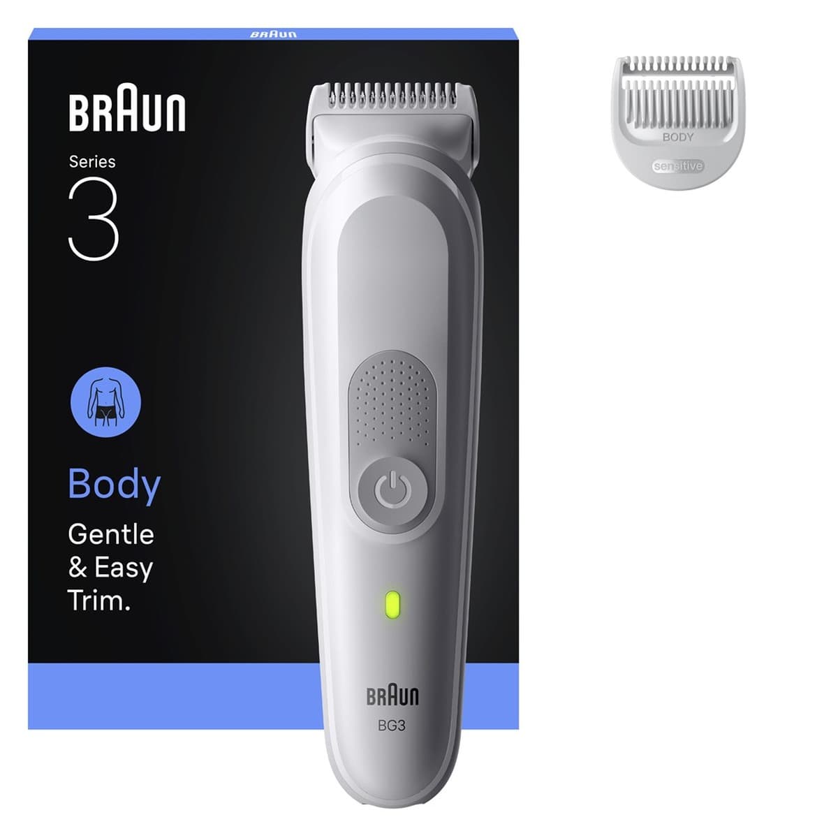 Braun Series 3 80789711 Maszynka do Włosów - Jasnoszara