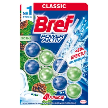 Bref Power Aktiv Kostka WC Lemon 2 x 50 g