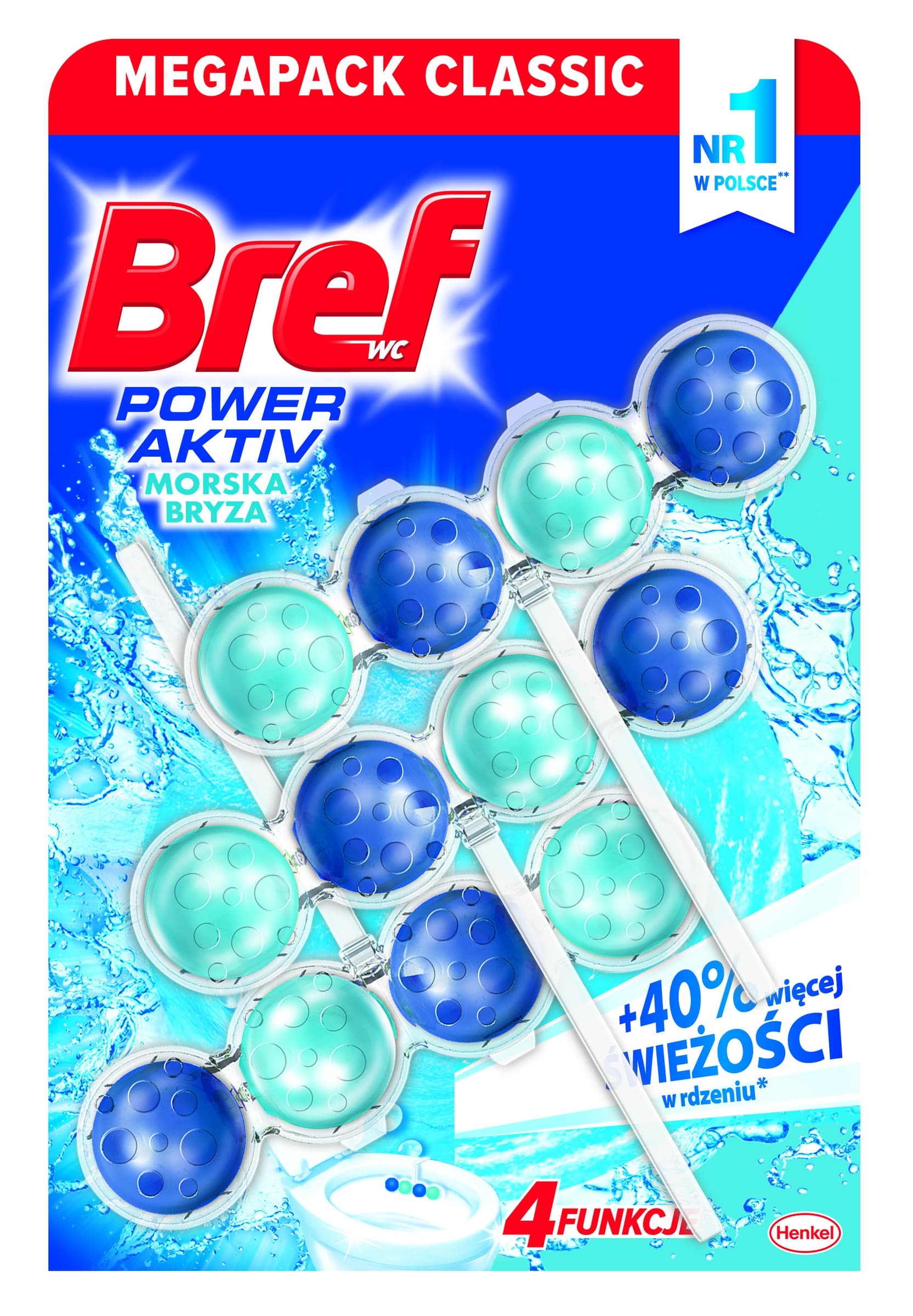 Bref WC Kostka PA 3 x 50 g Warsaw