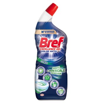Bref Żel do WC Excellence Color Aktiv Citrus 700 ml