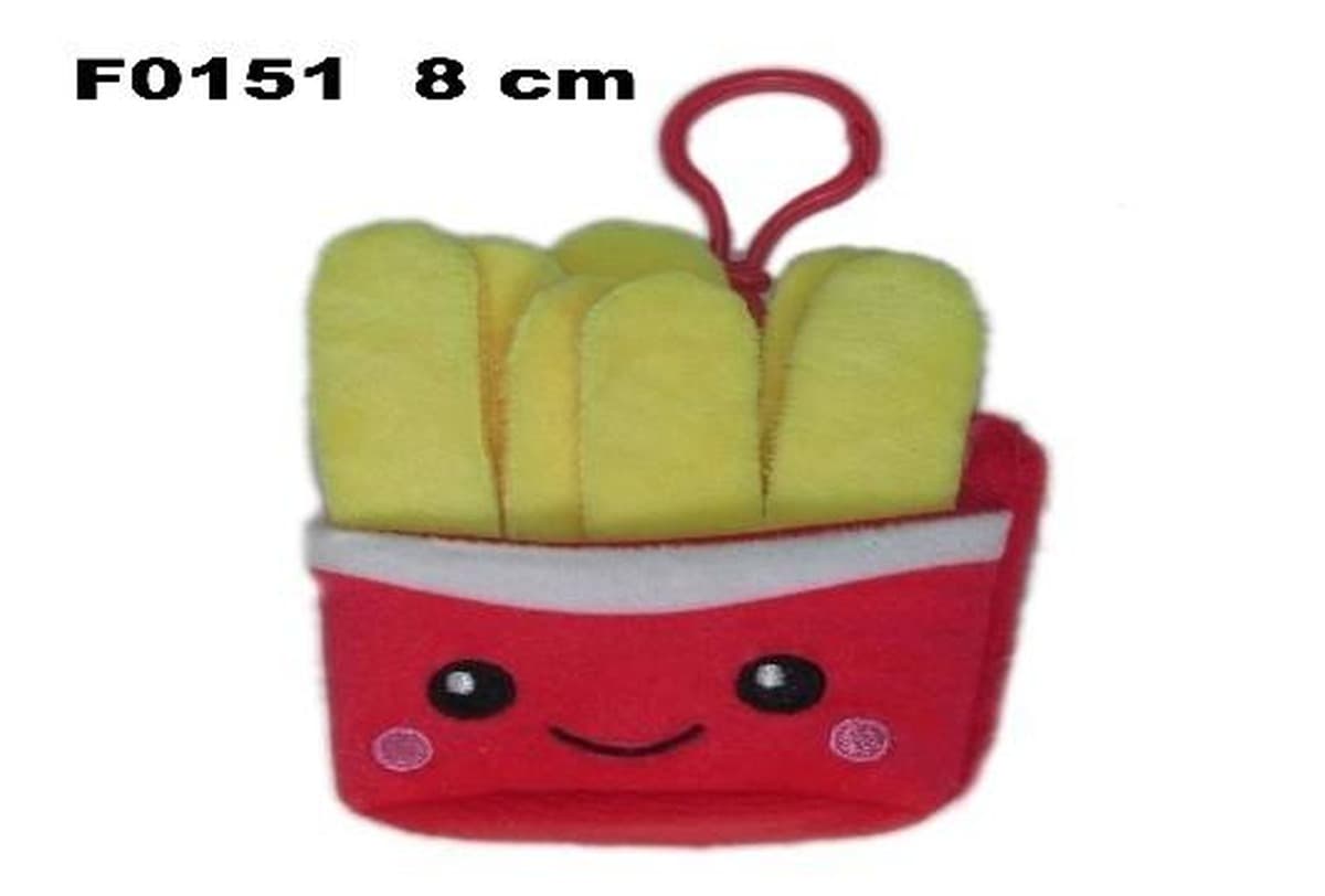 Brelok pluszowy Frytki 8 cm
