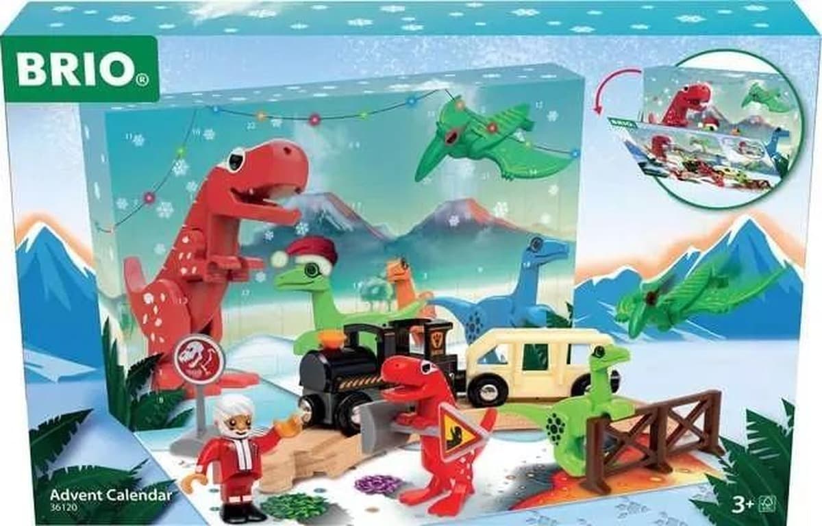 Brio Kalendarz Adwentowy Dinozaury dla dzieci