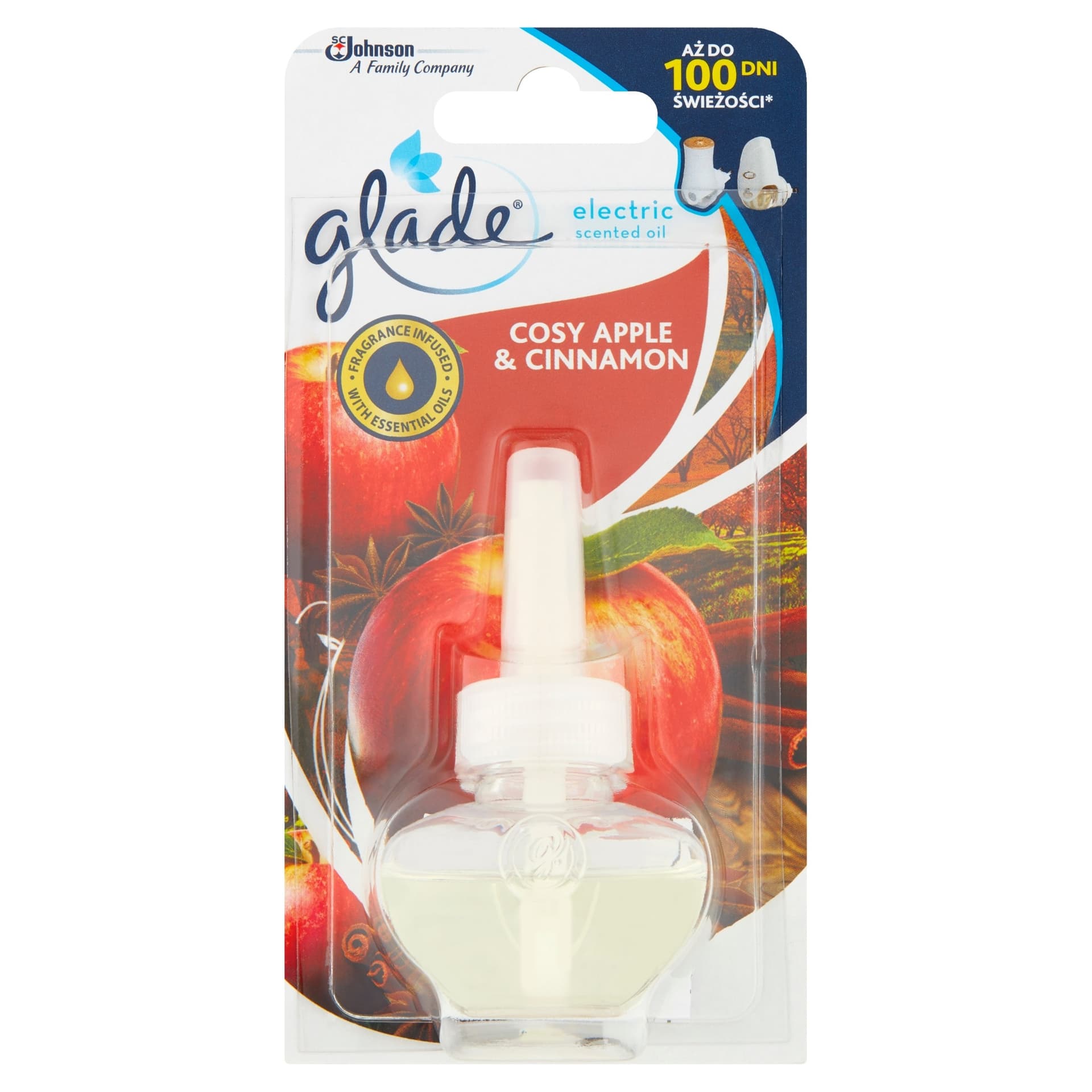 Brise Glade Elektryczny Odświeżacz Powietrza Wkład Jabłko Cynamon 20 ml