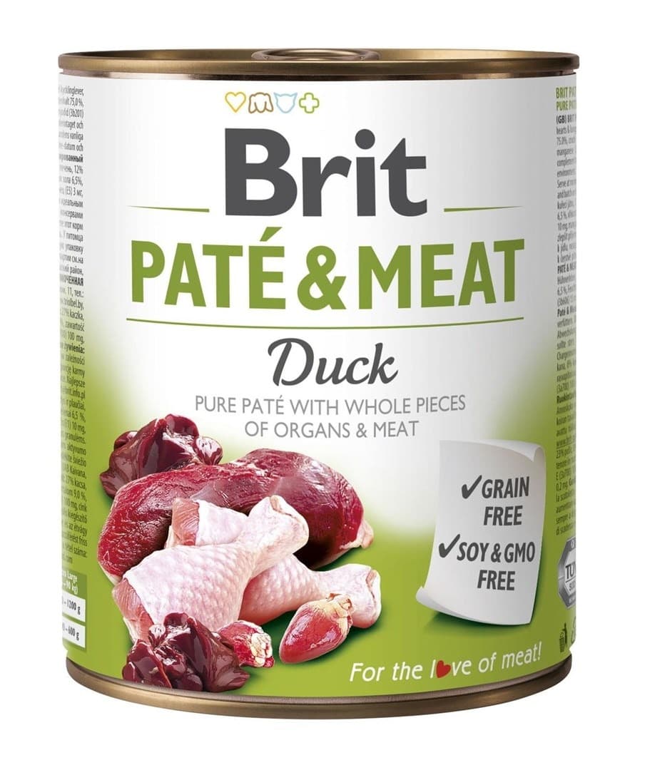 Brit Paté & Meat z królikiem - Mokra karma dla psa - 400 g