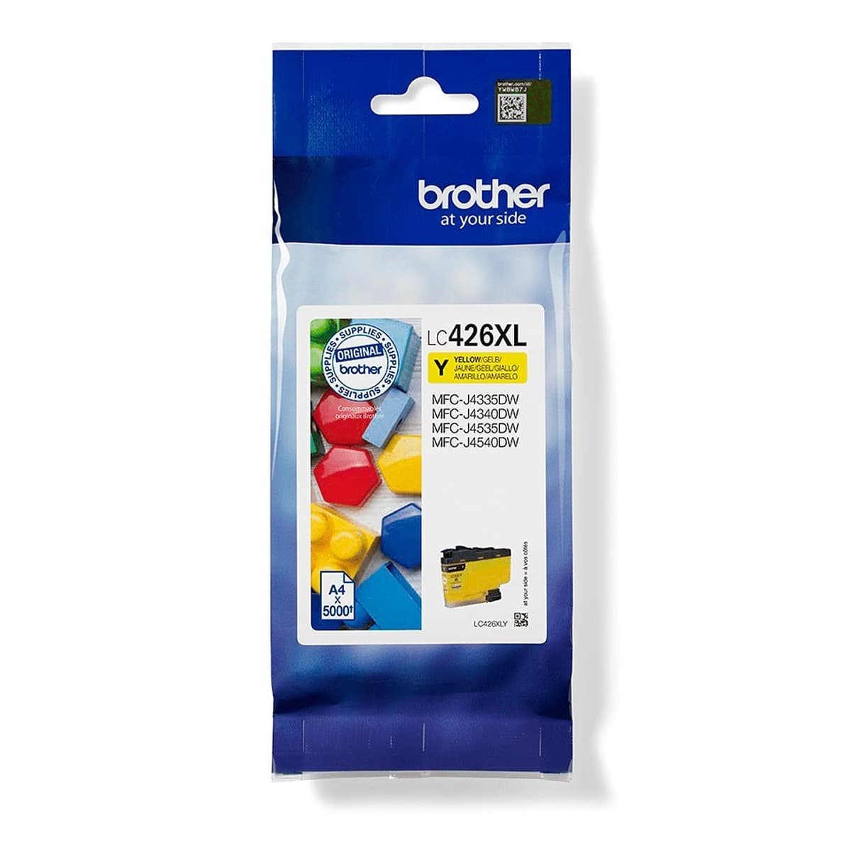 Brother LC-426XLY Żółty tusz do MFC-J4340DW/J4335DW/J4540DW, wydajność 5000 stron