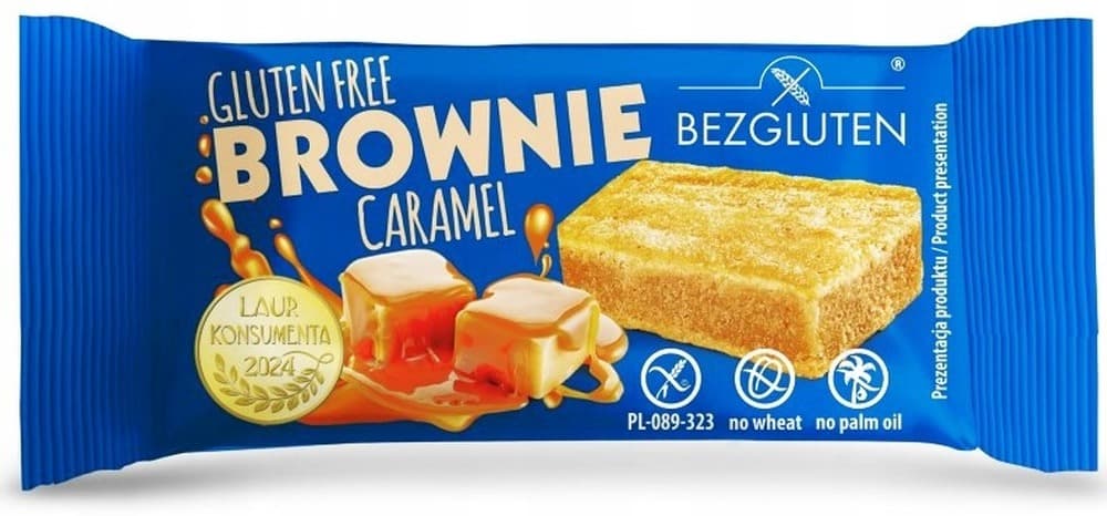 Brownie karmelowe Bezgluten 40g