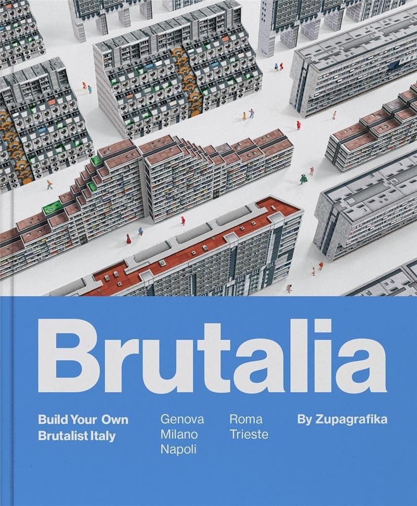 Zupagrafika - Brutalia: Zbuduj własną brutalistyczną Italię