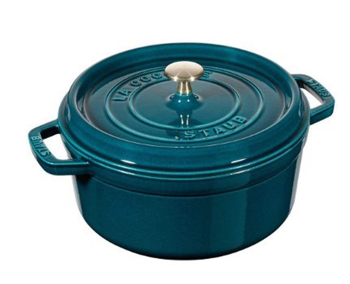 Brytfanna żeliwna Staub z pokrywką 24 cm