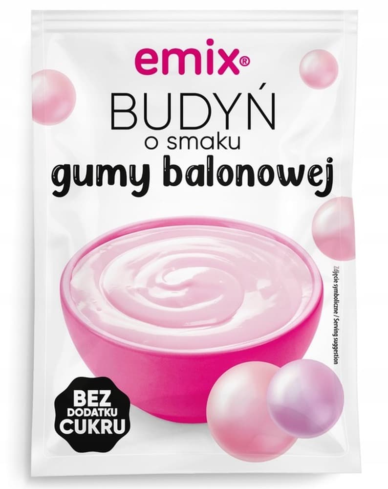 Budyń guma balonowa emix 40g