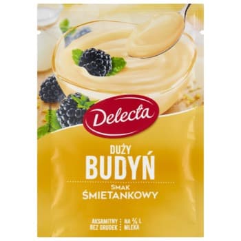 Budyń śmietankowy Delecta 64 g do przygotowania z mlekiem