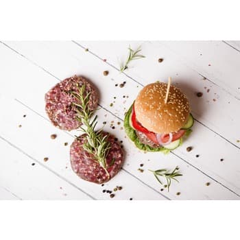 Burgery z jelenia 2 x 160 g premium klasy II