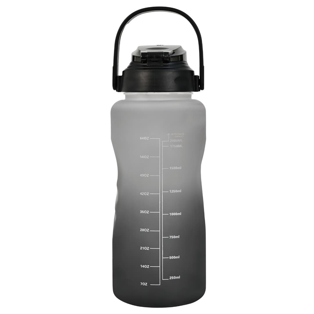 Butelka na wodę 2L, ze słomką, BPA-free, szczelna, KINGHoff KH-2009