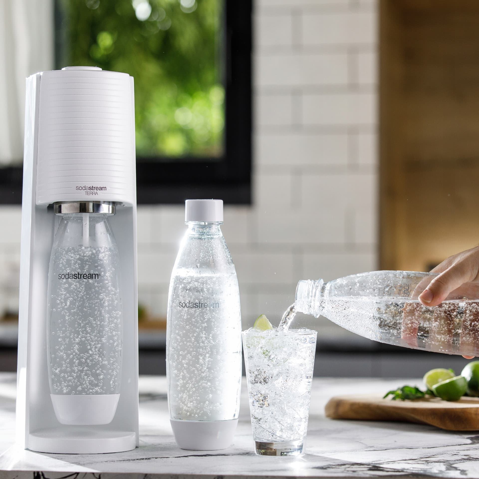 SodaStream butelka Fuse biała 1 L – DWUPAK