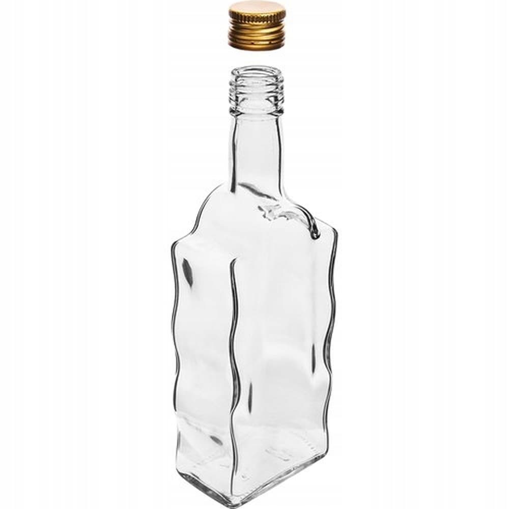 Butelka Klasztorna 500ml z zakrętką z nadrukiem Bimber