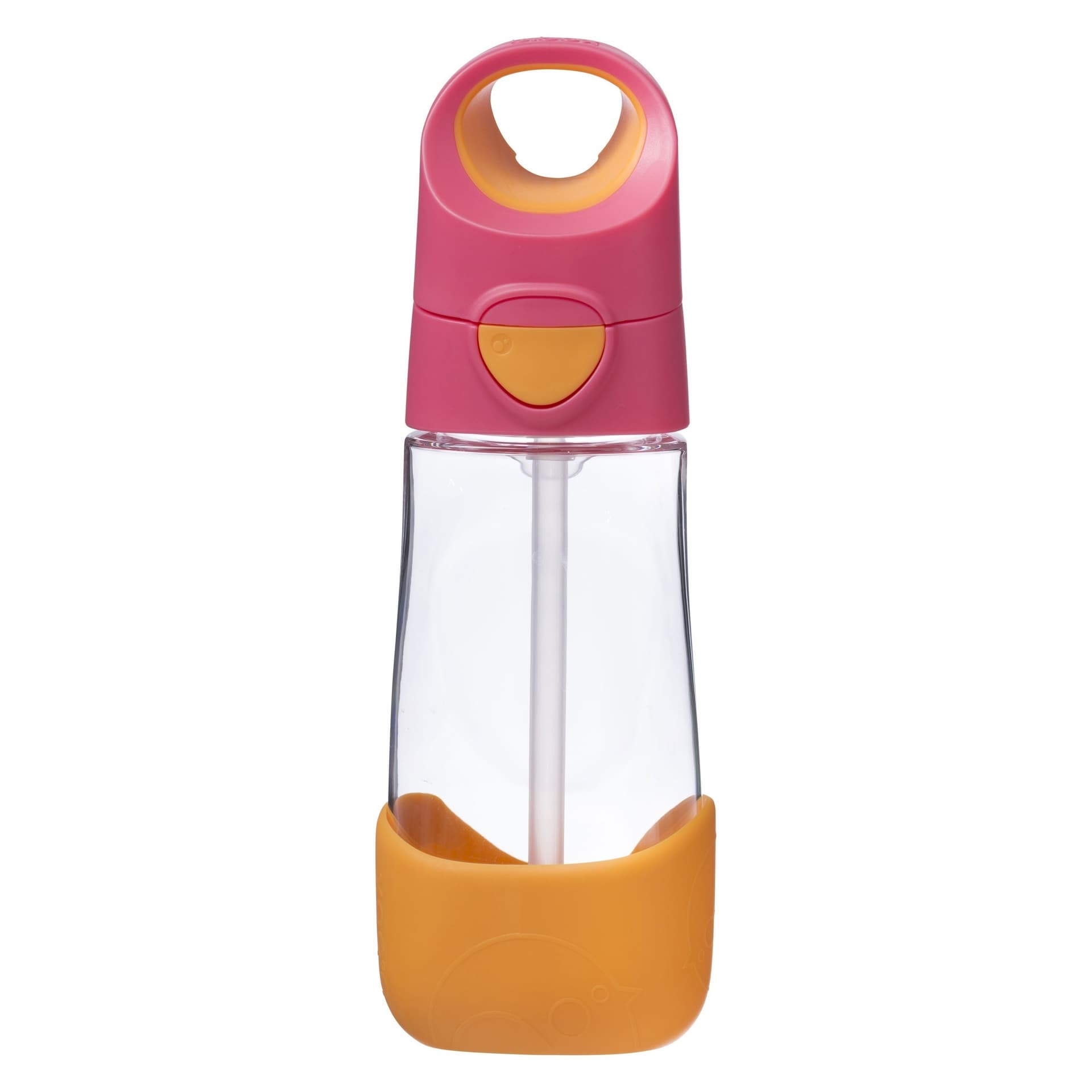 Butelka tritanowa ze słomką 450ml Strawberry Shake