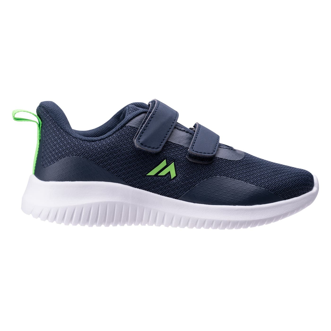Dziecięce buty miejskie Martes Essentials Riken JRB granatowo-limonkowo-białe