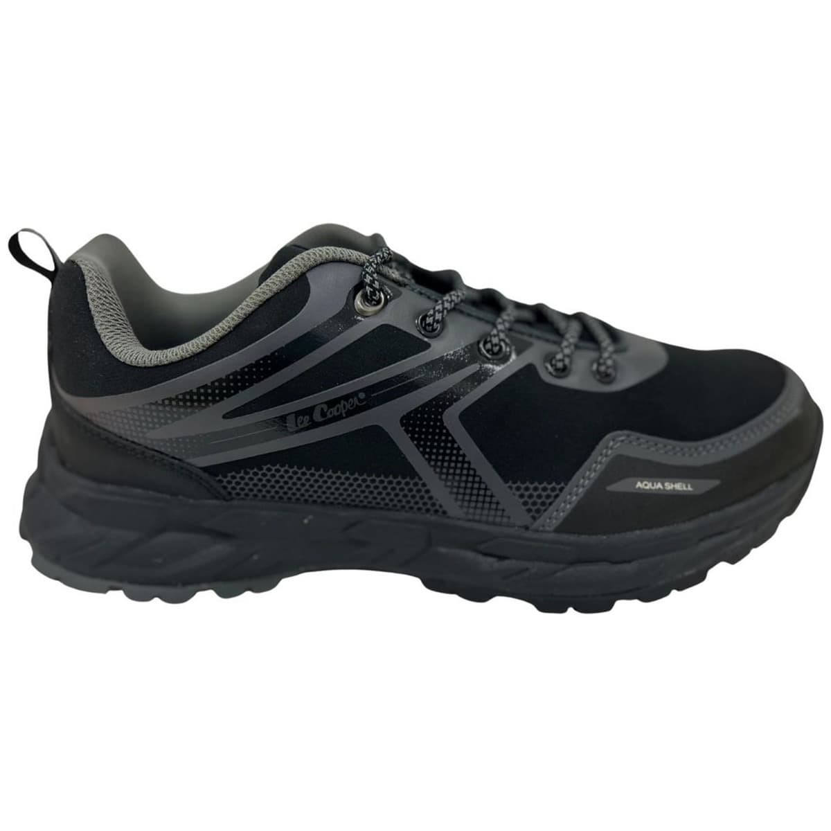 Buty męskie Lee Cooper czarno-szare klasyczne