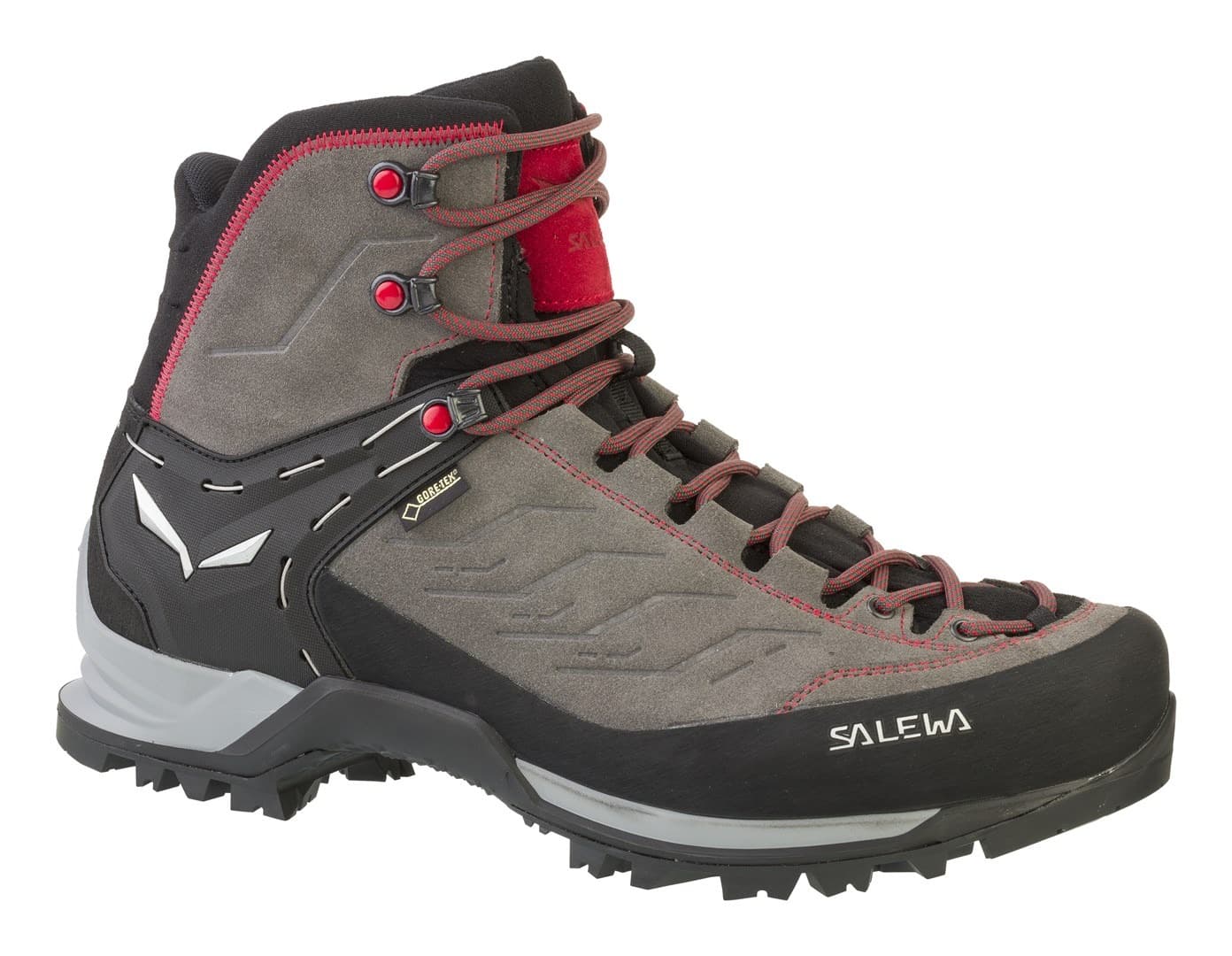 Salewa Buty trekkingowe MTN Trainer Mid GTX Męskie Ciemnoszary, Szary, Czerwony