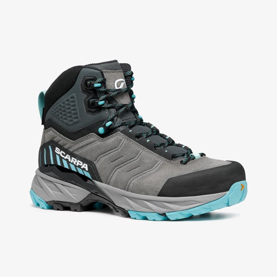 Buty trekkingowe damskie Scarpa Rush Trk GTX szaro-turkusowe rozmiar 38