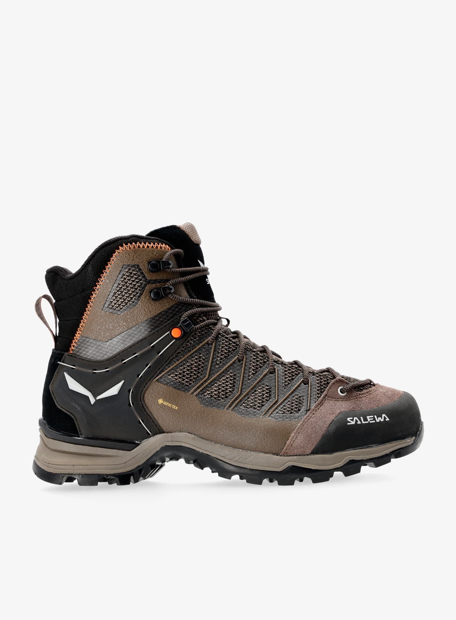 Buty trekkingowe Salewa MTN Trainer Lite Mid GTX - bungee cord/black - rozmiar UK 8
