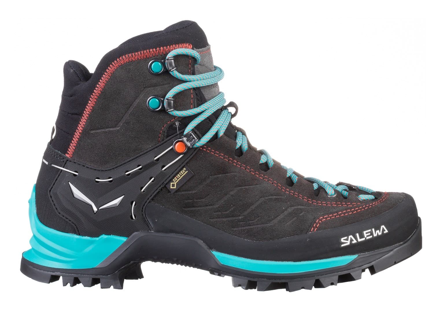 Buty trekkingowe Salewa MTN Trainer Mid GTX damskie czarno-niebieskie