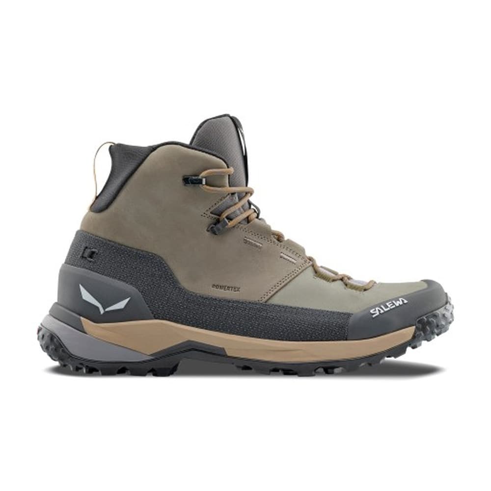 Buty trekkingowe skórzane Salewa Puez Mid Powertex Bungee Cord/Onyx rozmiar 44
