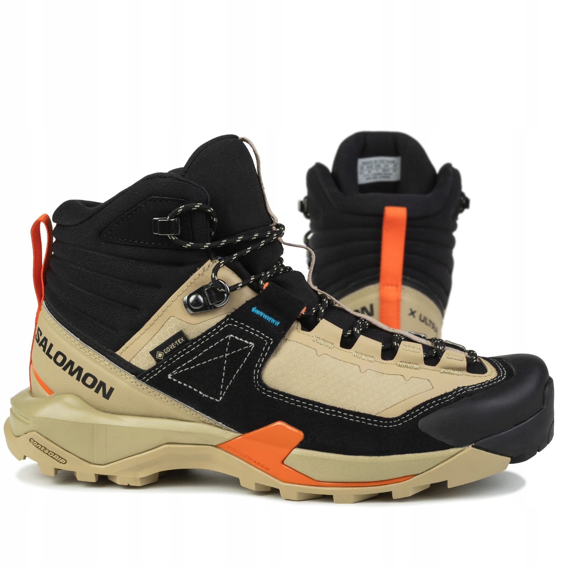 Buty turystyczne Salomon X Ultra 5 Mid GTX - peat/gray green/blue