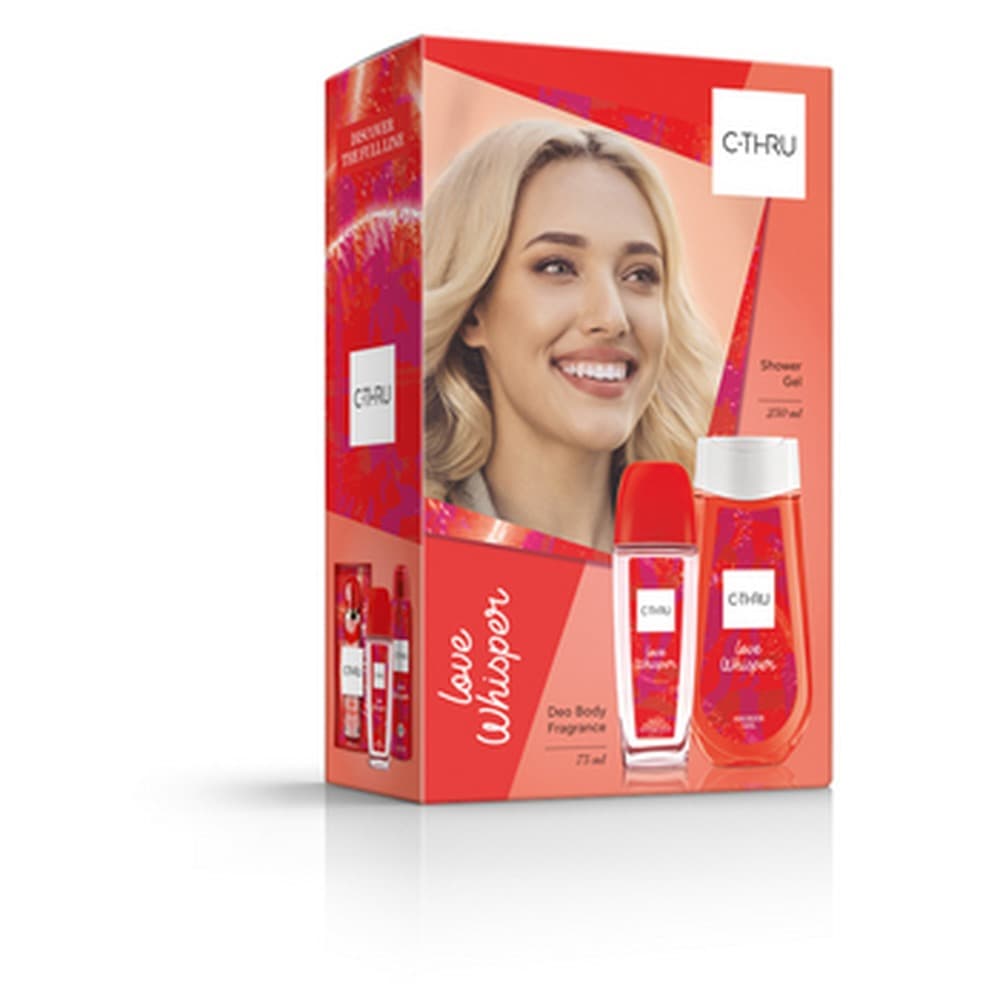 C-THRU Love Whisper zestaw dezodorant i żel