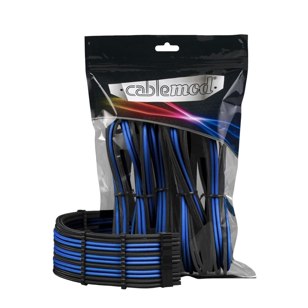 Kabel wewnętrzny zasilający Cablemod czarny 3 sztuki